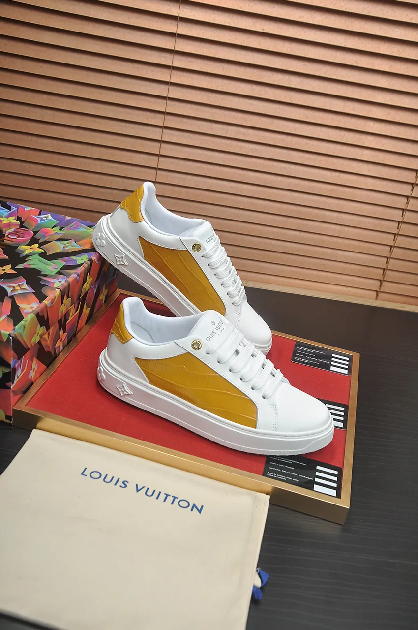 Men's shoes 💰540💶[LOUIS VUITTON] Original order price (water-dyed cowhide lining) new model 🍀LV Louis Vuitton * - top version of LV classic trendy shoes! Made of imported original cowhide, water-dyed cowhide lining, and original wear-resistant rubber outsole! High quality products! Code number 38-45 (45 is custom-made and cannot be returned or exchanged)